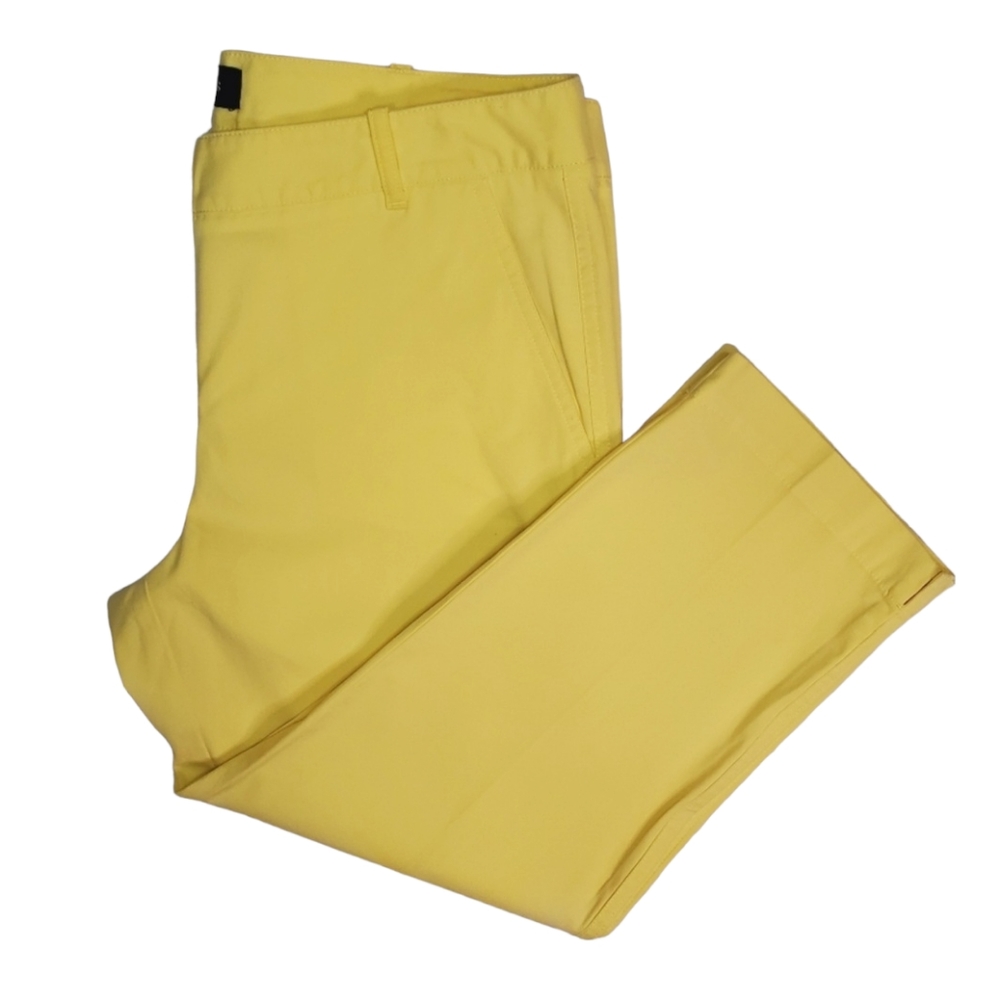 Talbots Yellow Capris